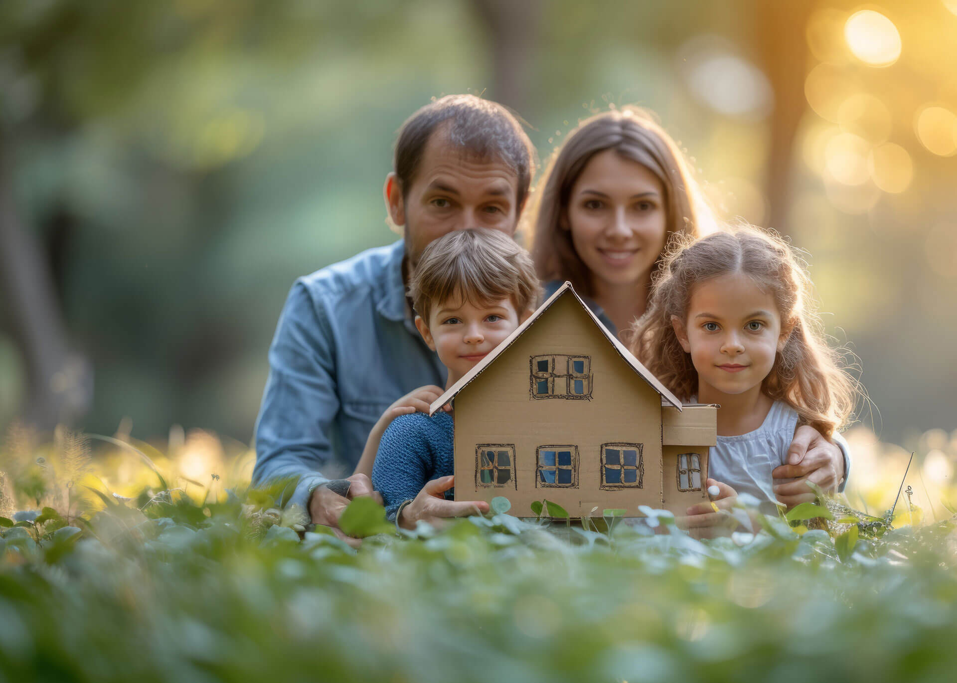 Famille construction maison